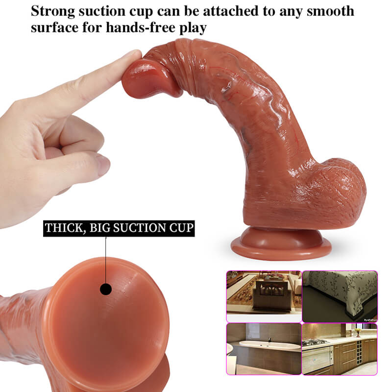 7.9 Inch Exotic Wood Dildos