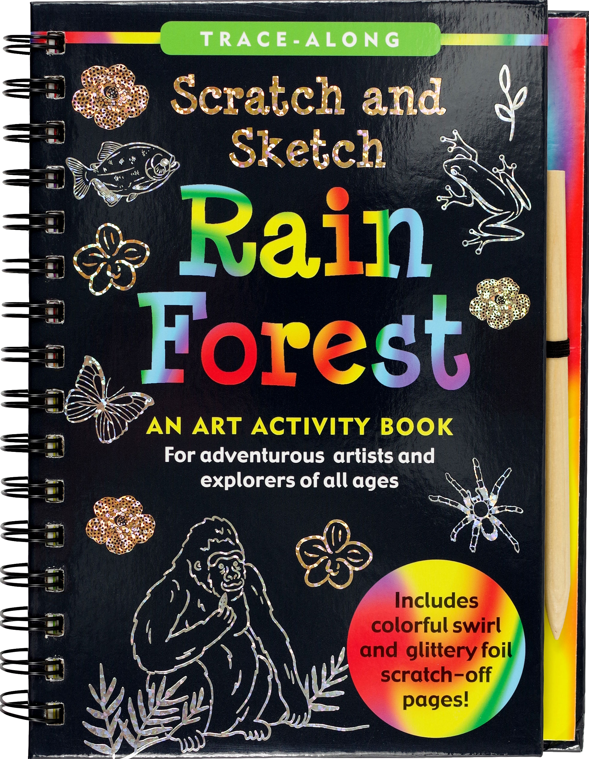 Rain Forest Scratch and Sketch