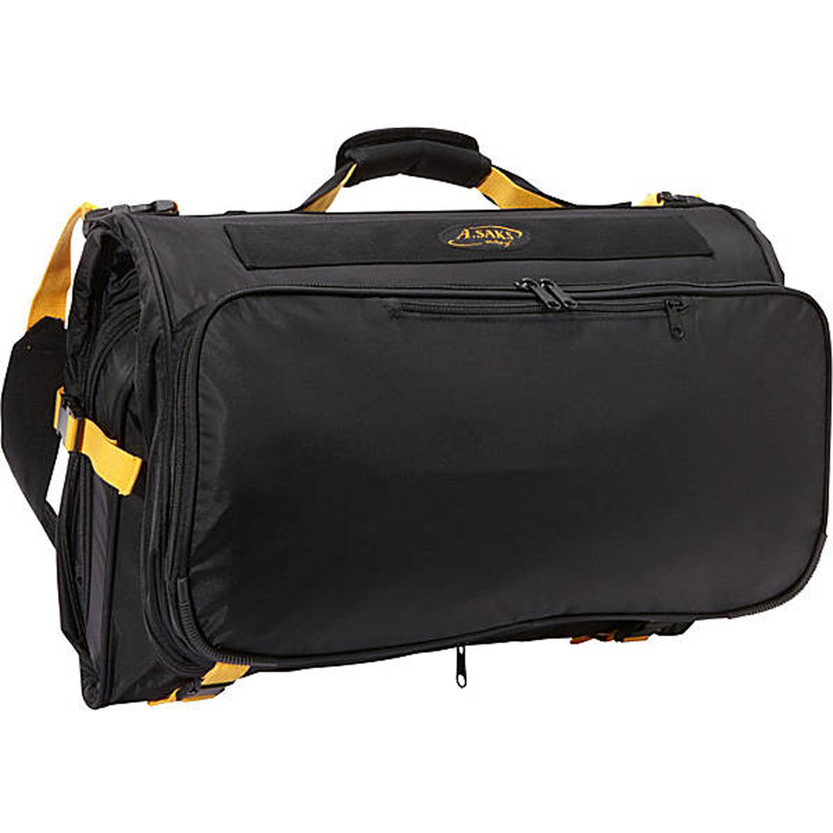 A.Saks Deluxe Expandable Tri Fold Carry On Garment Bag