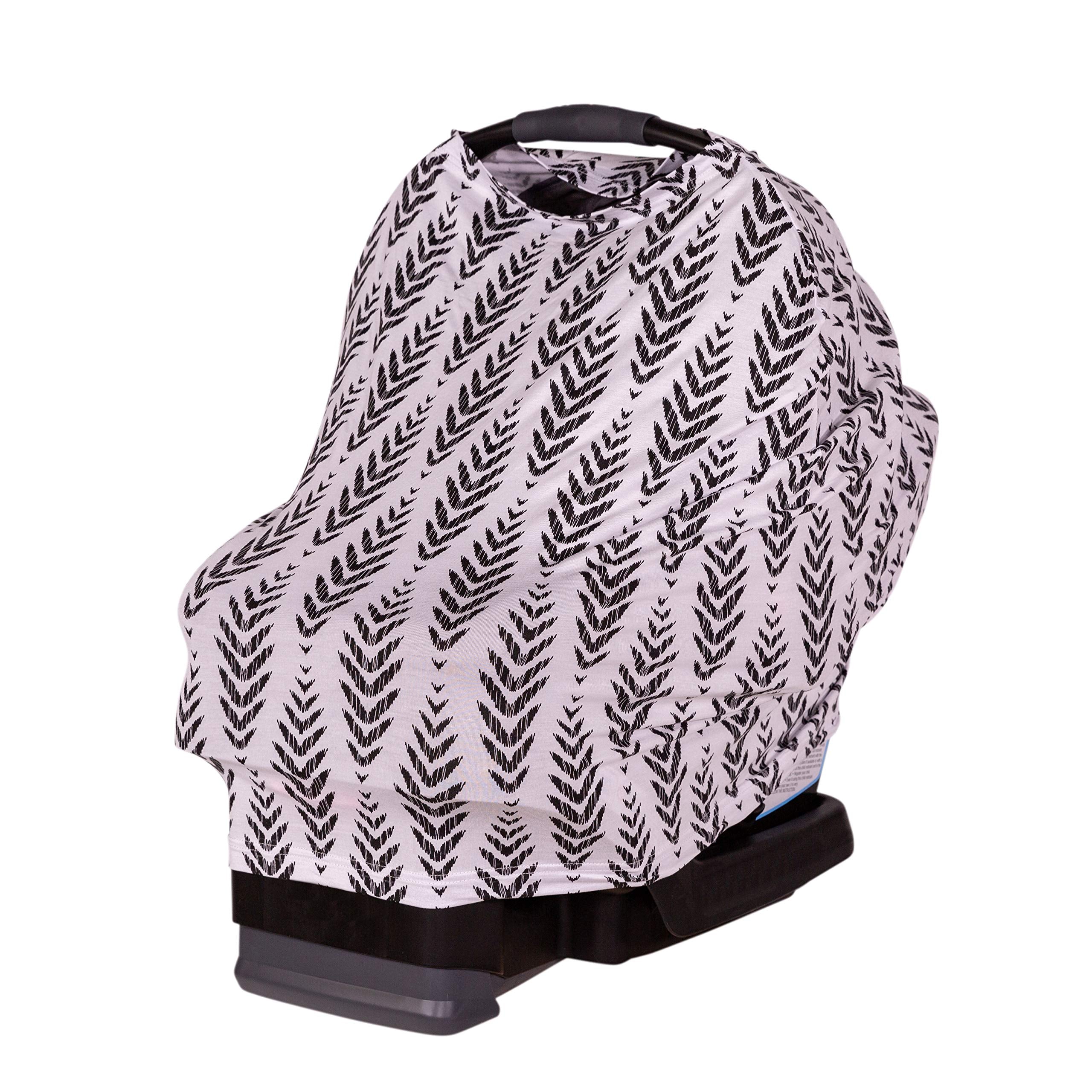 4-in-1 Multi-Use Cover - Stretchy Car Seat Canopy and Privacy Cover, Breastfeeding Nursing Cover