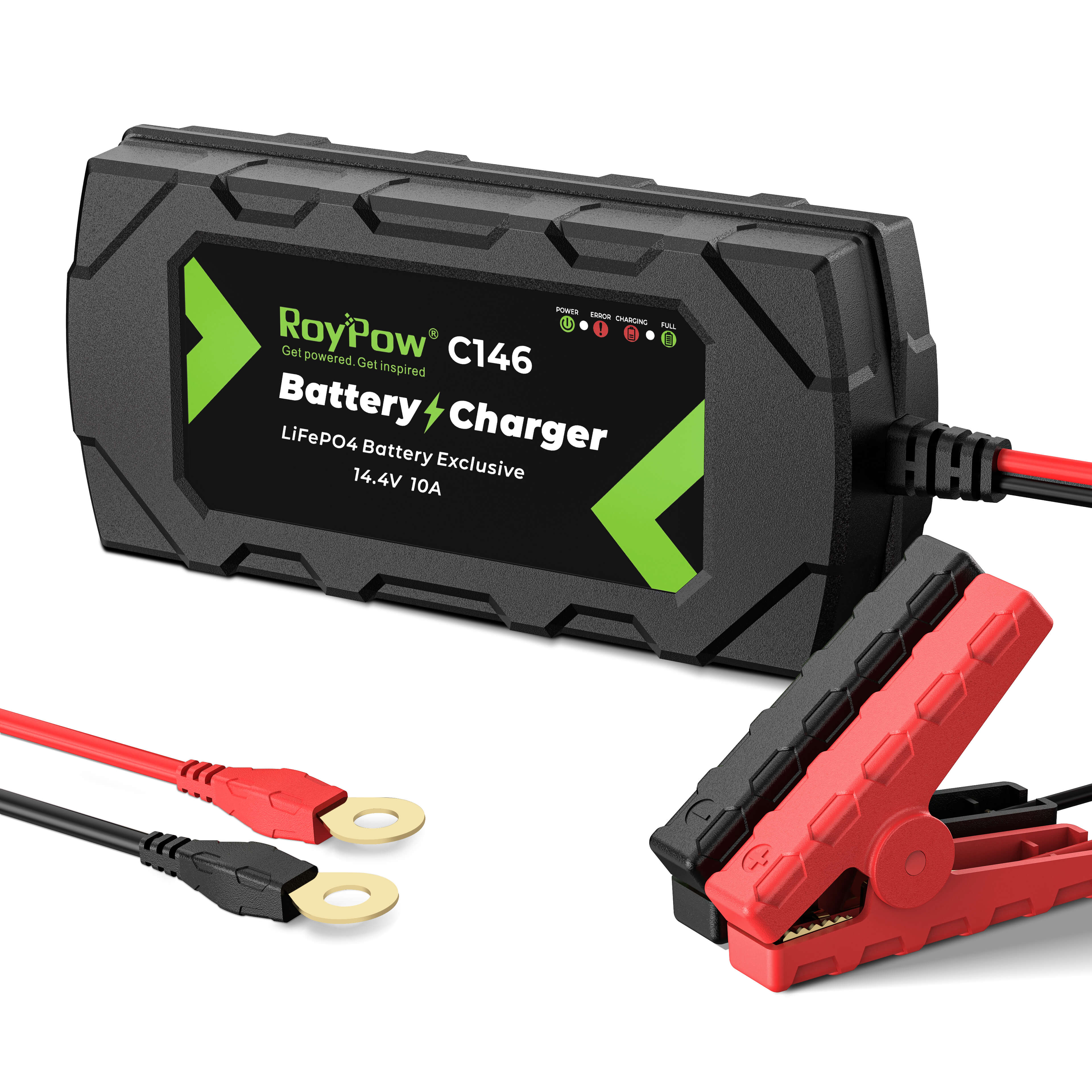 14.4V 10A LiFePO4 Battery Charger 02