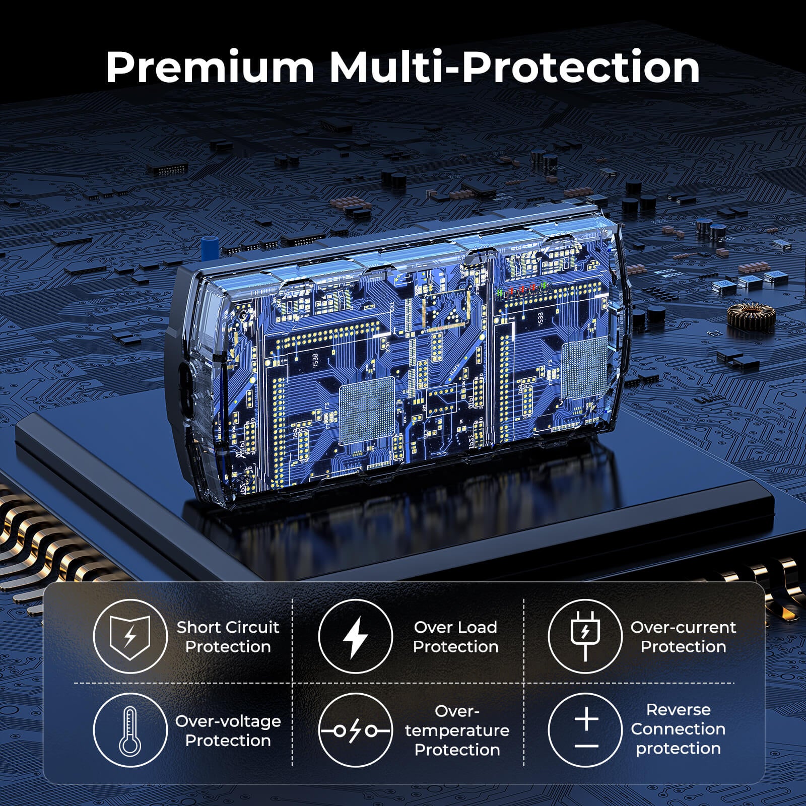 14.4V 10A LiFePO4 Battery Charger 08