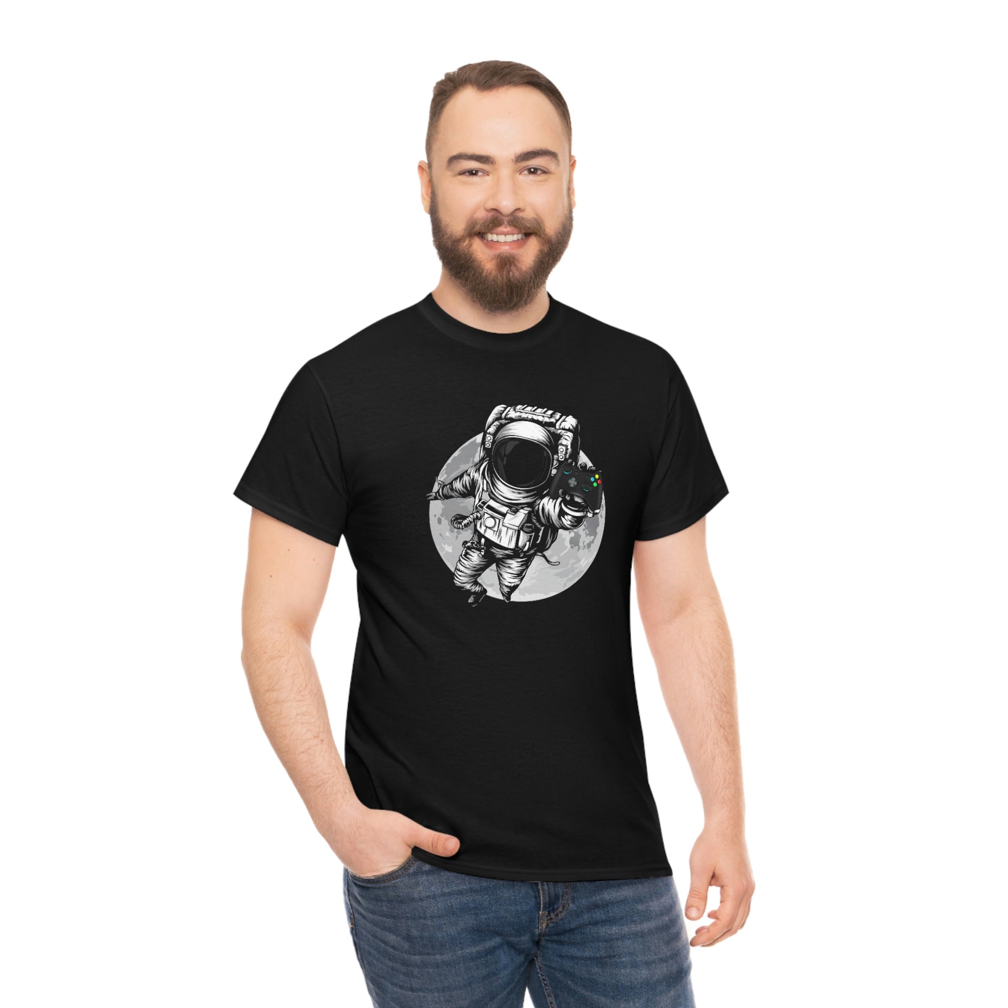 Space Gamer Heavy Cotton Shirt