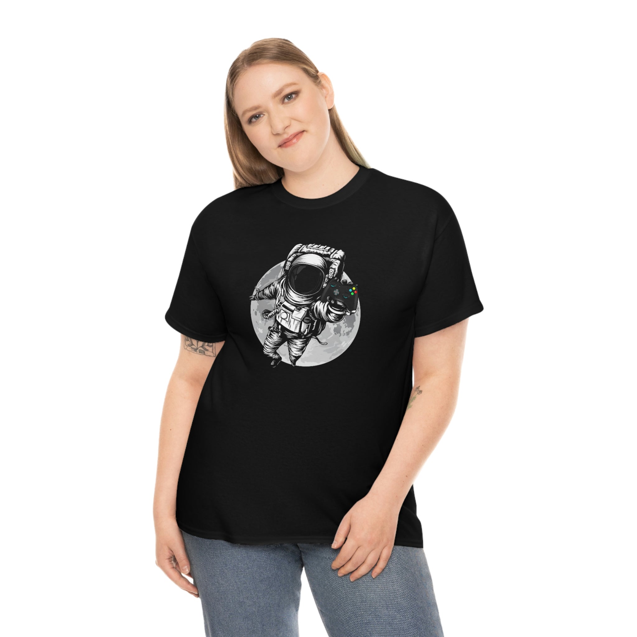 Space Gamer Heavy Cotton Shirt