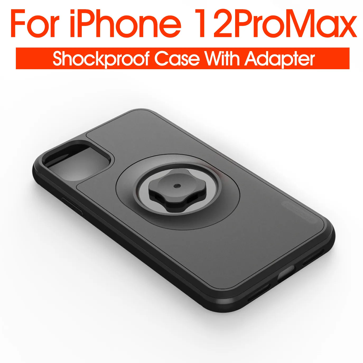 For Apple iPhone 12 pro Max Protective Hard bike cover Cover Phone Case Shockproof PC With Adapter Holder