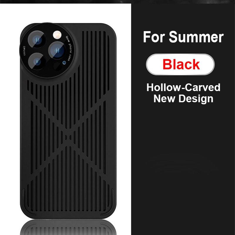 Cooling Heat Dissipation Ventilation Case For All iphone