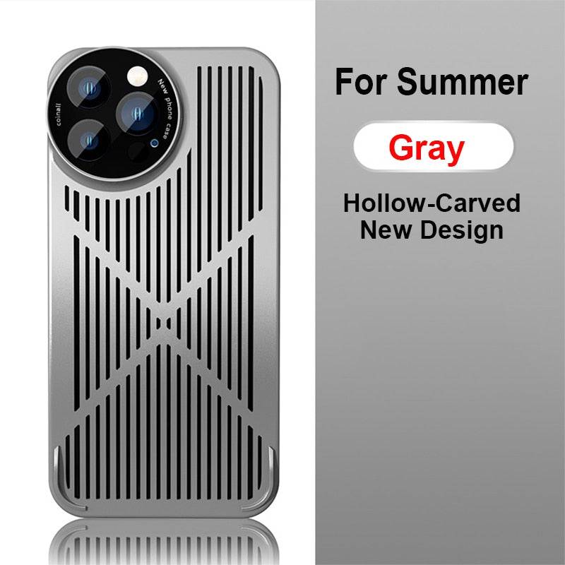 Cooling Heat Dissipation Ventilation Case For All iphone