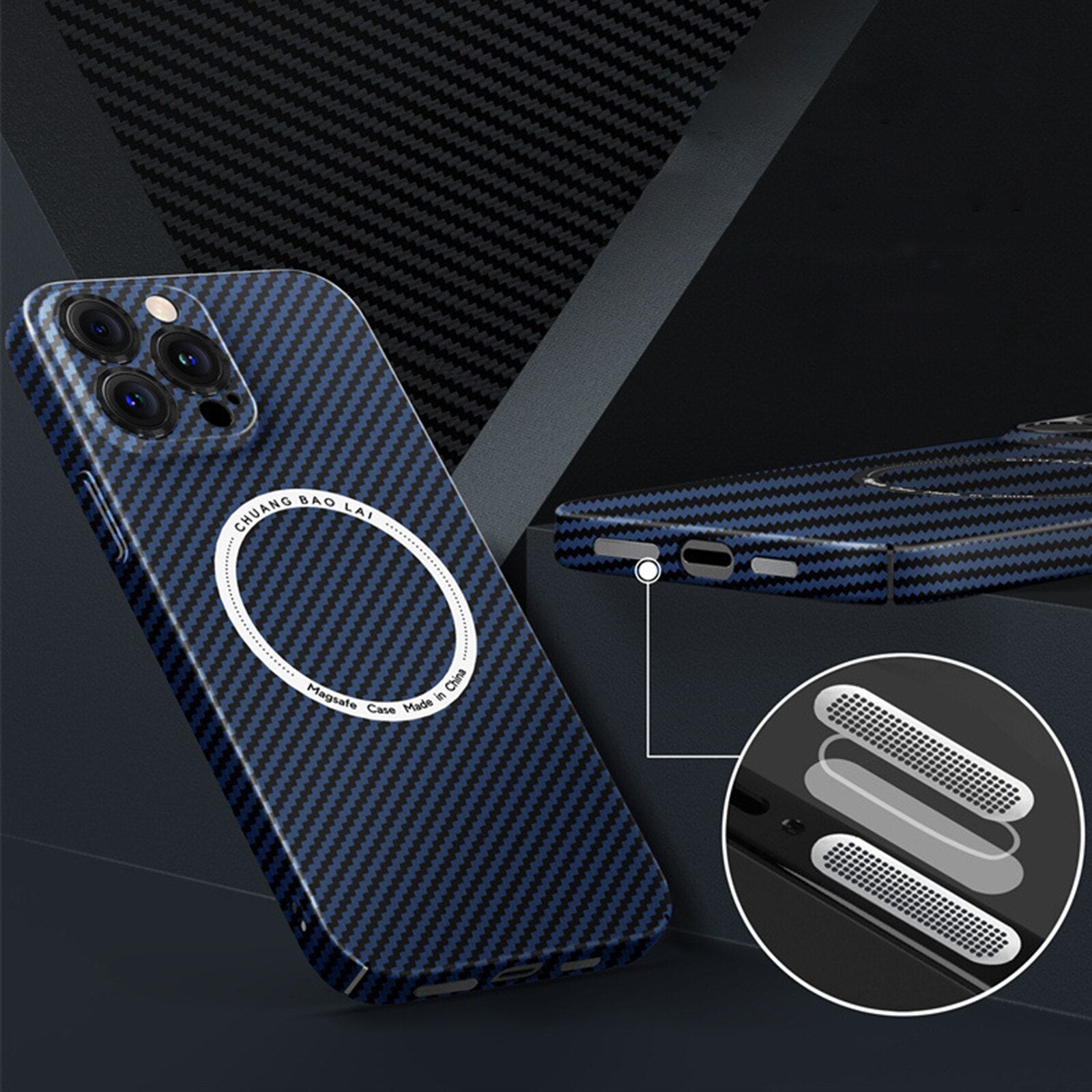 MagSafe? Compatible carbon Fibre Phone Case - Limitless 5.0