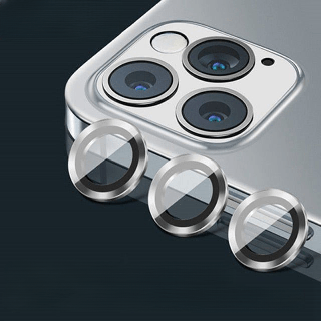 Best camera lens Metal Ring Case Glass protectors for iPhone