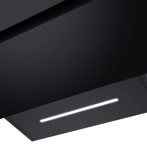 CIARRA 60cm Glass Angled Cooker Hood With Touch Control CBCB6736F-OW
