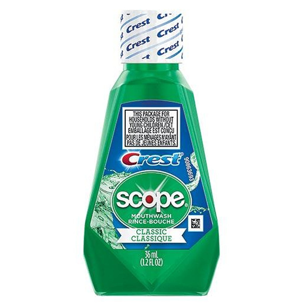 Scope Mouthwash Minty Flavor 36 mL 30/Pack