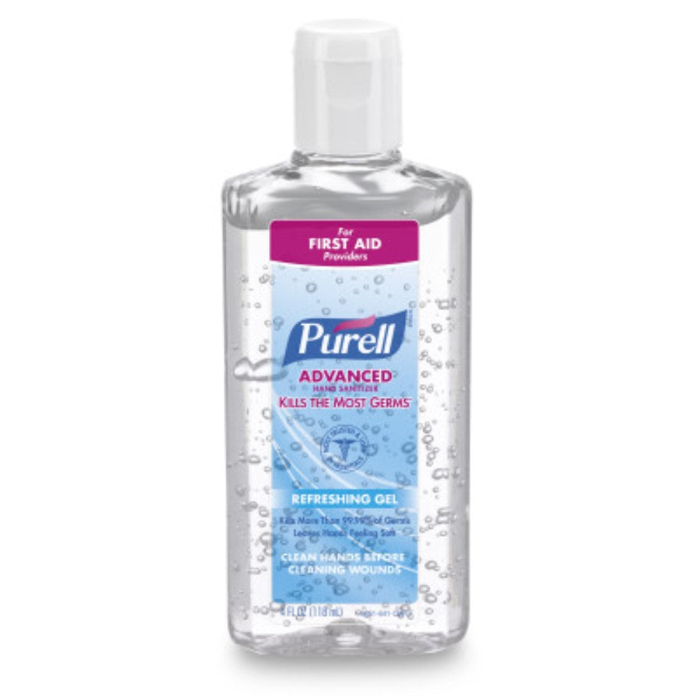 Purell???? Advanced Hand Sanitizer Gel Pump, Clear Liquid, Packing 24x 4.25 Oz Bottles/ CS