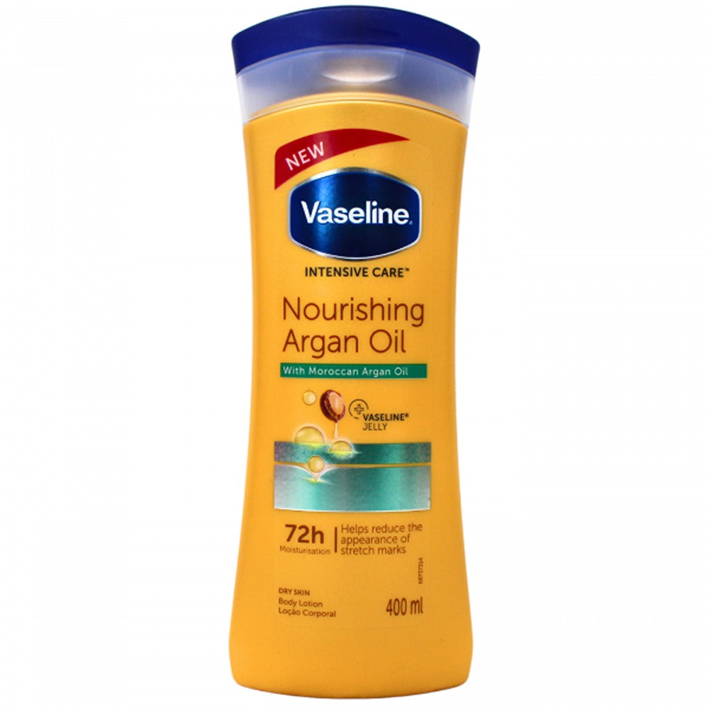 VASELINE Bodylotion 400Ml Nourishing Argan Oil 6/Pack