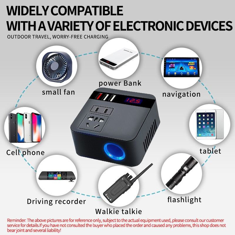 150W Car Power Inverter