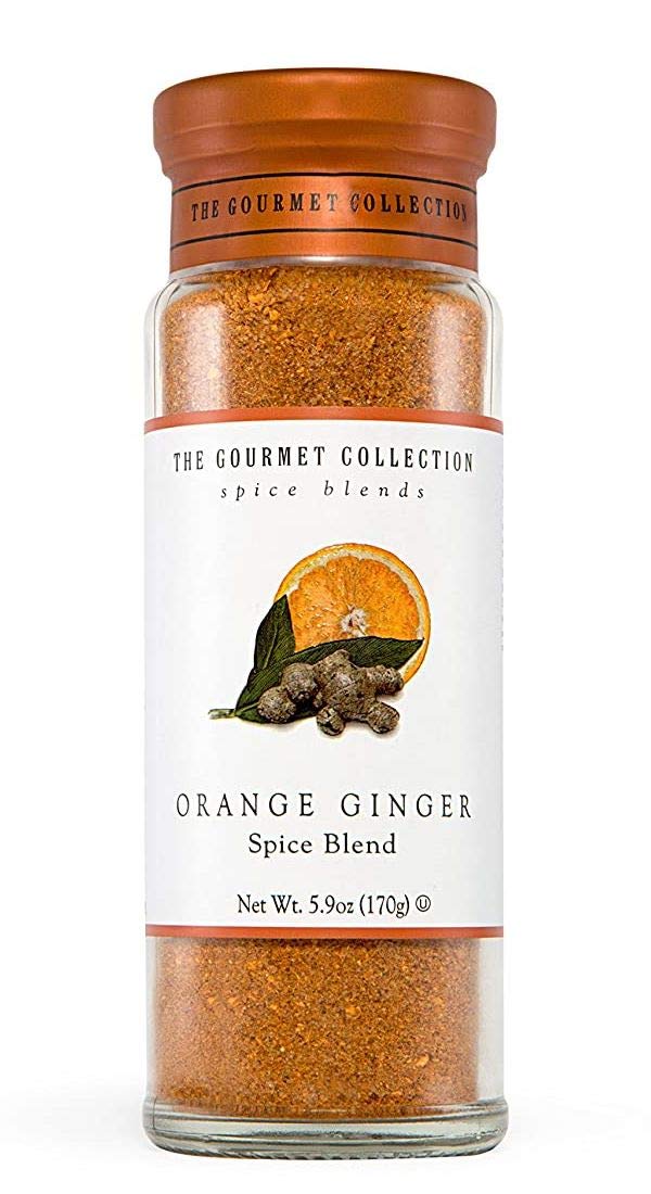 The Gourmet Collection Spice Blends, Orange Ginger Seasoning Blend - Duck, Fish, Meat, Chicken, Salads, Soups Ground Ginger Garlic Seasoning.