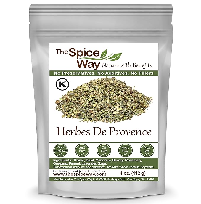 The Spice Way Herbes De Provence - | 4oz | fresh herbs and spice seasoning