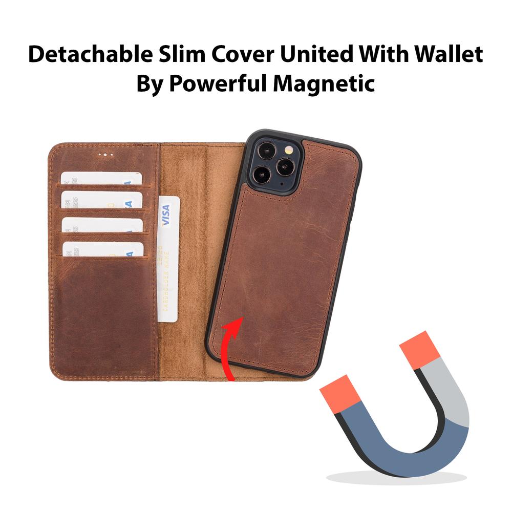 Leather Wallet Case for iPhone 12 Pro Max