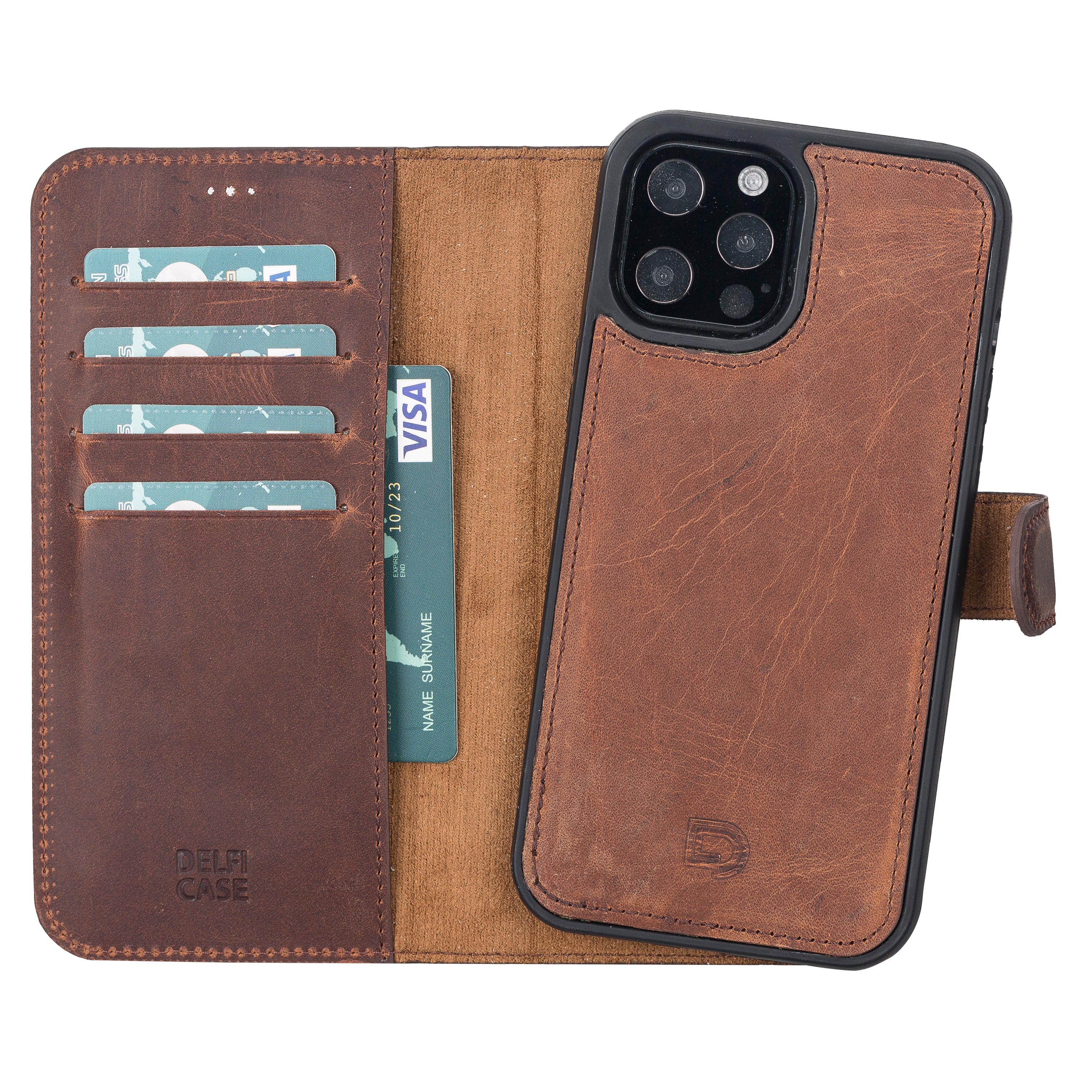 Leather Wallet Case for iPhone 12 Pro Max