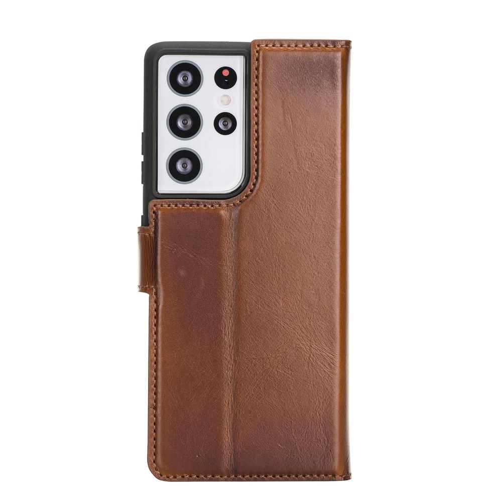 Leather Wallet Case for Samsung Galaxy S21 Ultra