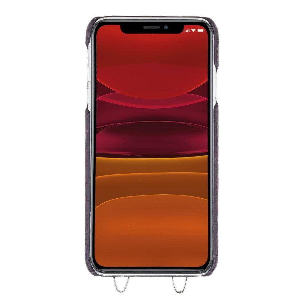 Bouletta iPhone X Series Leather Saff Umw Plain Strap