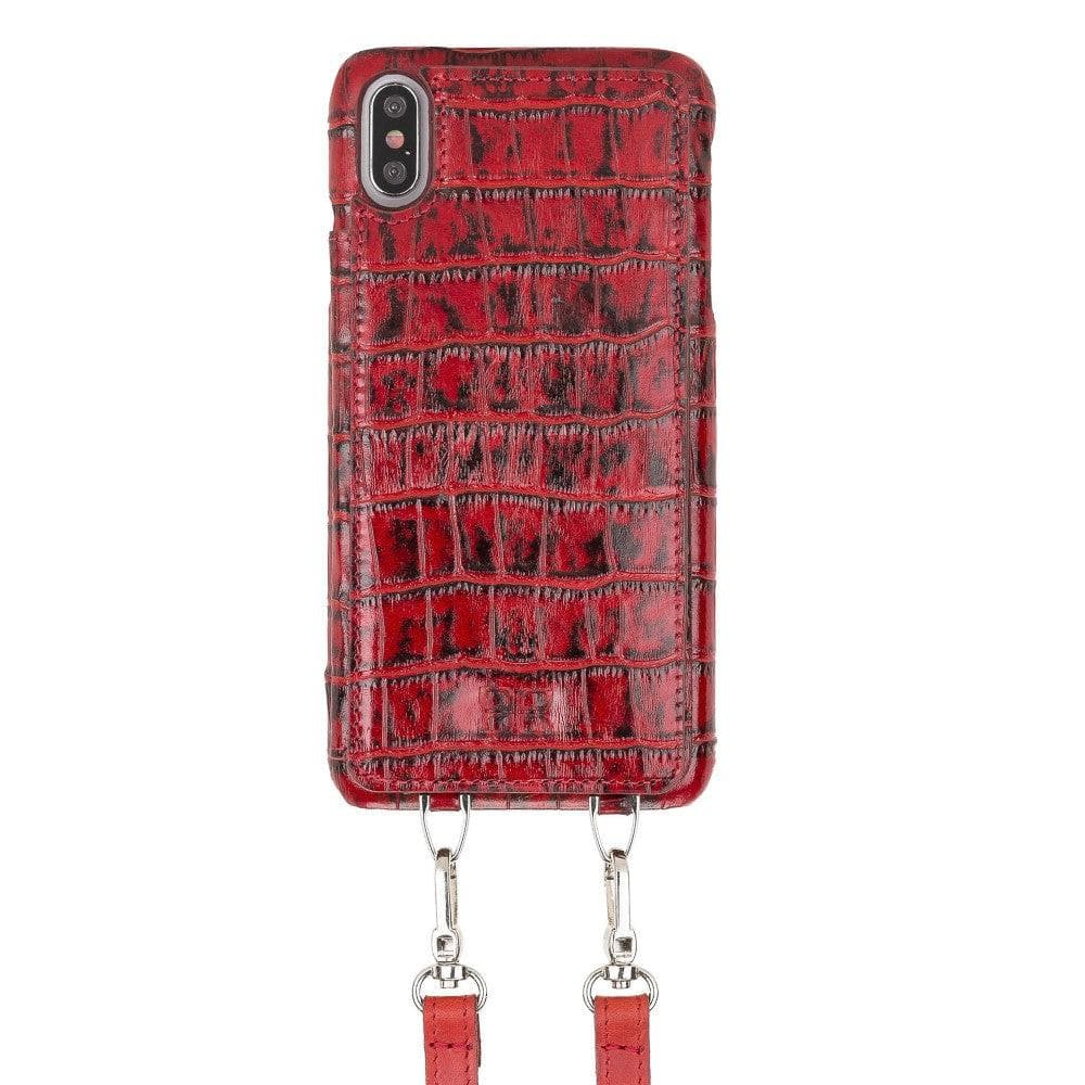 Bouletta iPhone X Series Leather Saff Umw Plain Strap