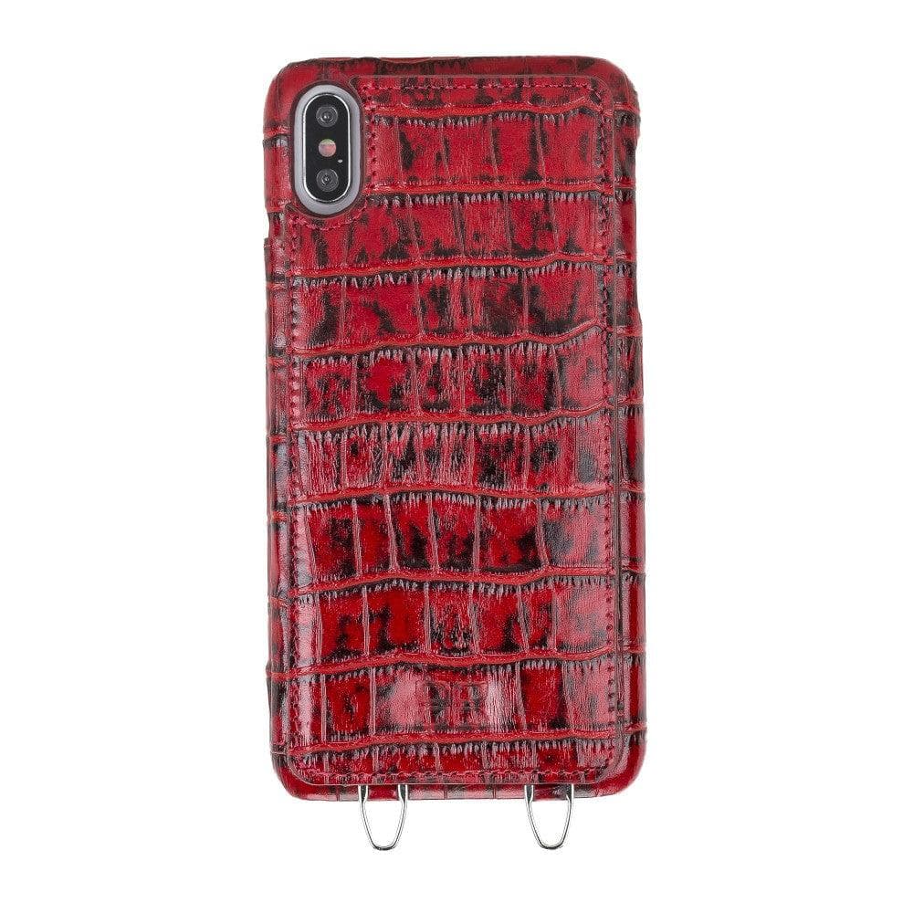 Bouletta iPhone X Series Leather Saff Umw Plain Strap