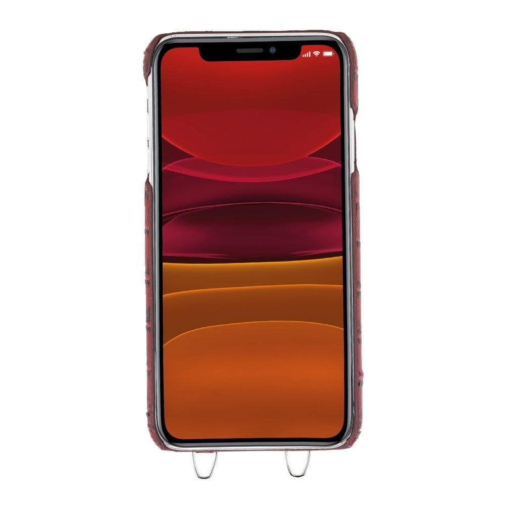 Bouletta iPhone X Series Leather Saff Umw Plain Strap