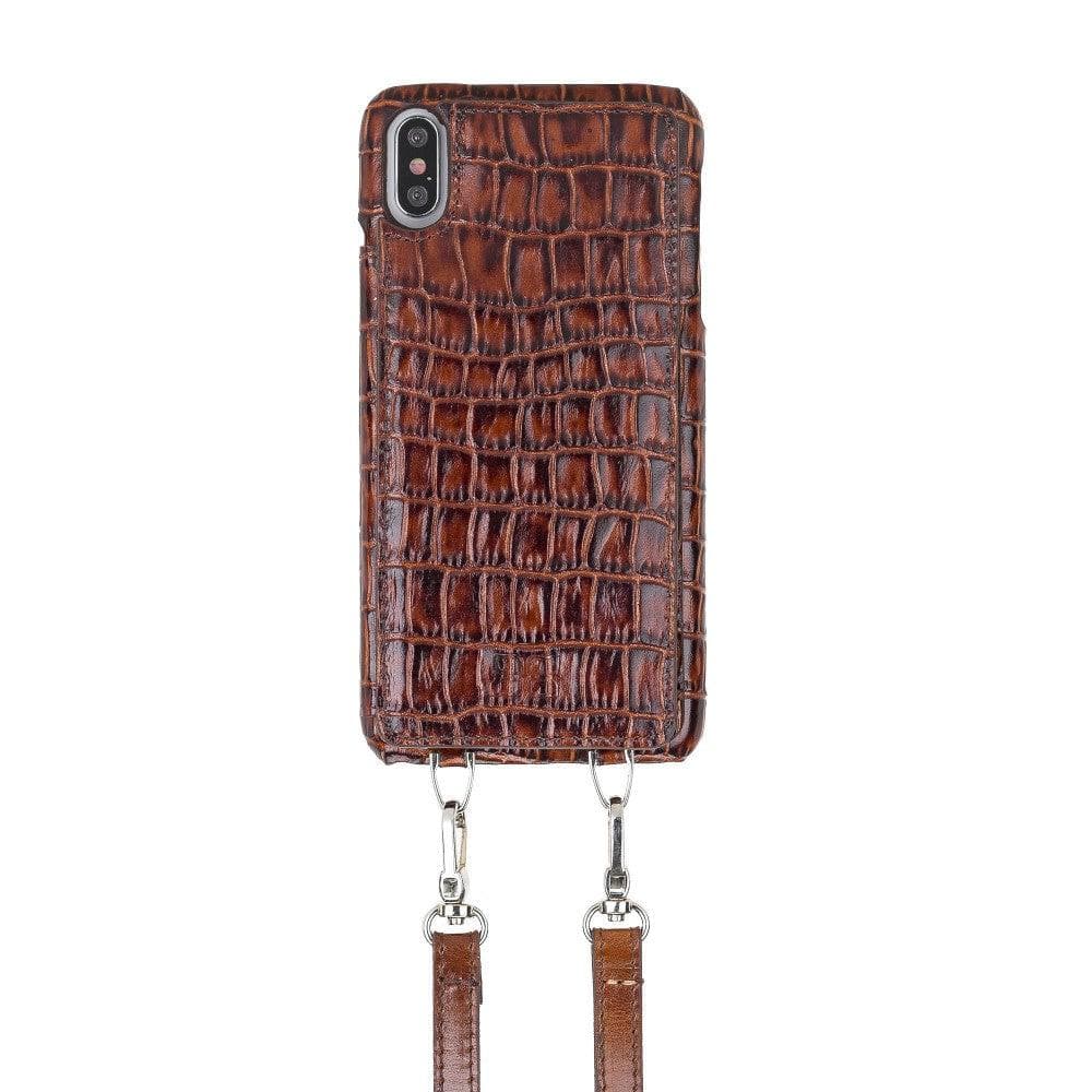 Bouletta iPhone X Series Leather Saff Umw Plain Strap