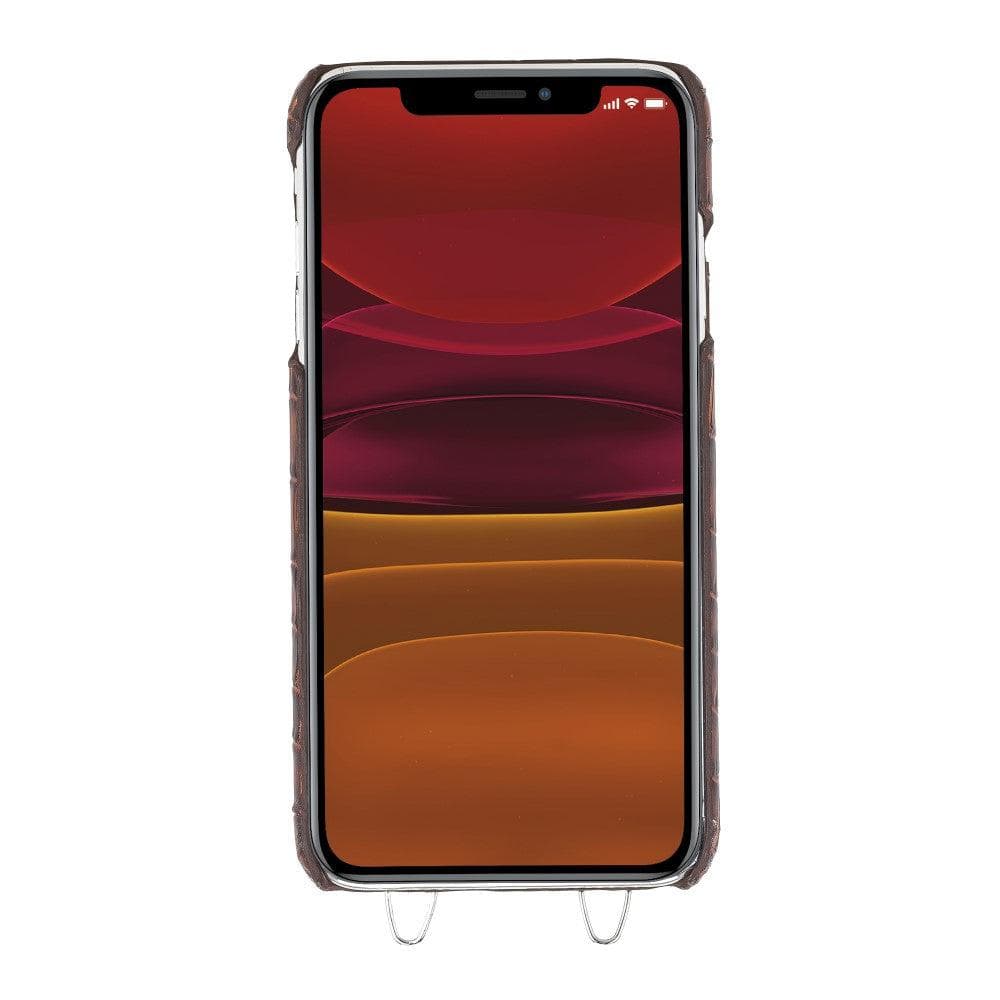 Bouletta iPhone X Series Leather Saff Umw Plain Strap