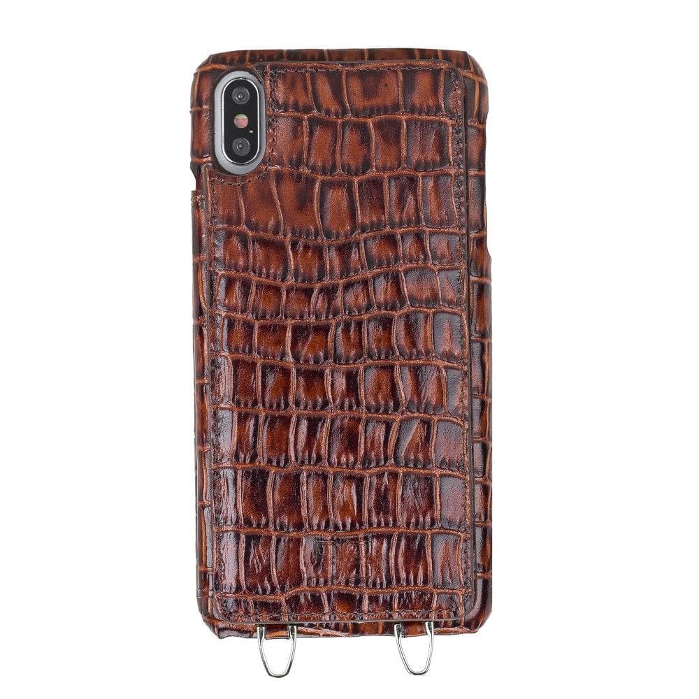 Bouletta iPhone X Series Leather Saff Umw Plain Strap