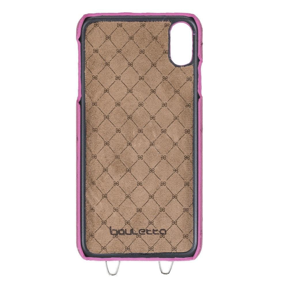 Bouletta iPhone X Series Leather Saff Umw Plain Strap
