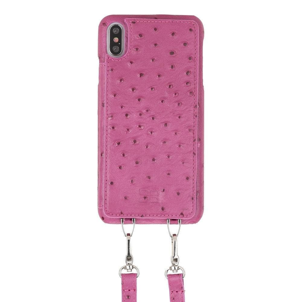 Bouletta iPhone X Series Leather Saff Umw Plain Strap