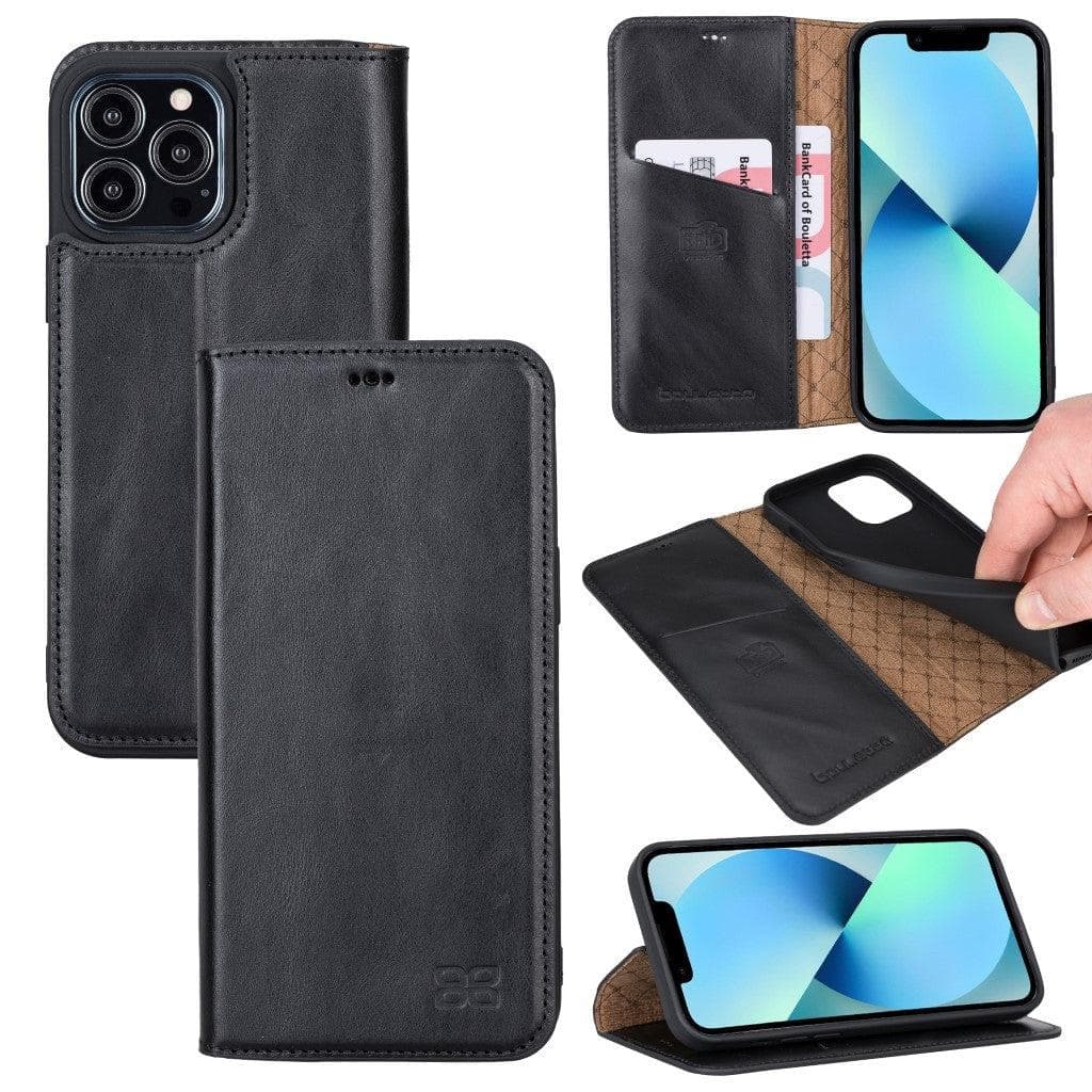 Brooks Leather Slim Wallet Case for Apple iPhone 13 Series