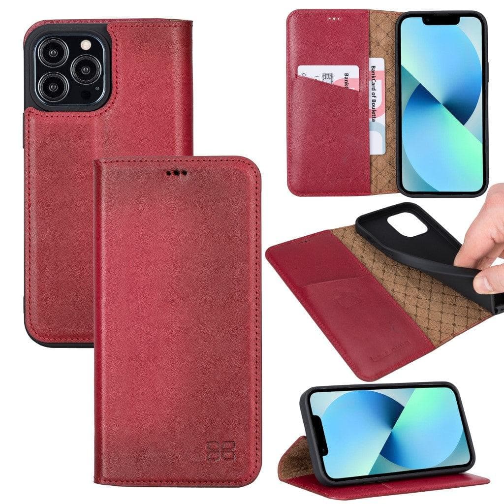 Brooks Leather Slim Wallet Case for Apple iPhone 13 Series