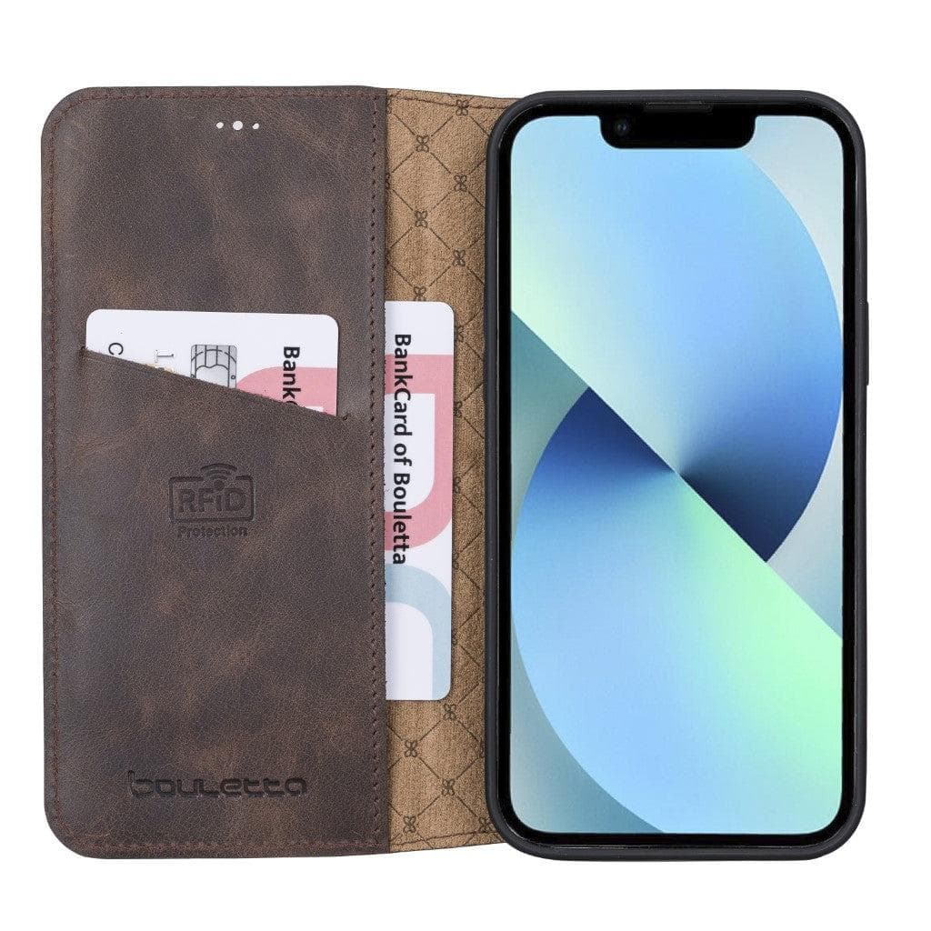 Brooks Leather Slim Wallet Case for Apple iPhone 13 Series