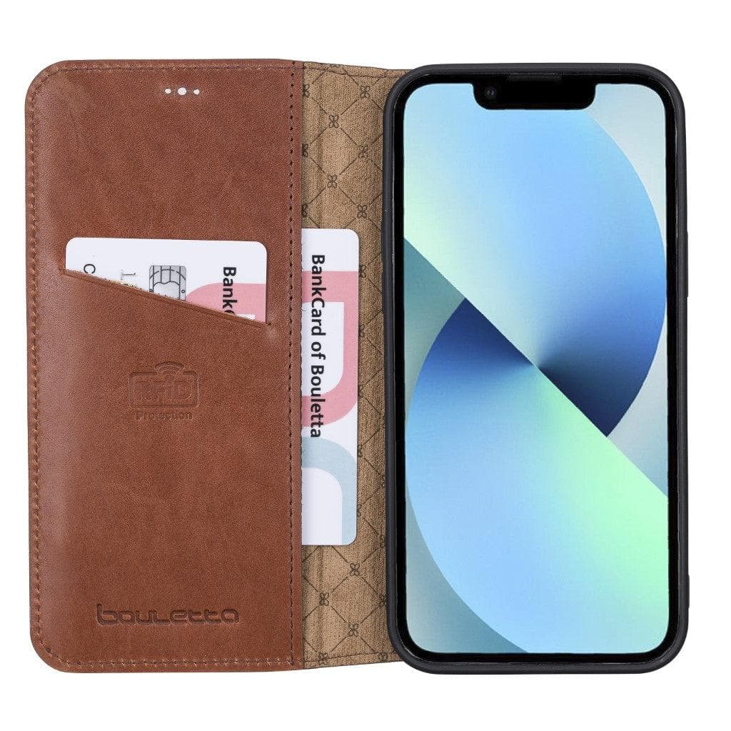 Brooks Leather Slim Wallet Case for Apple iPhone 13 Series