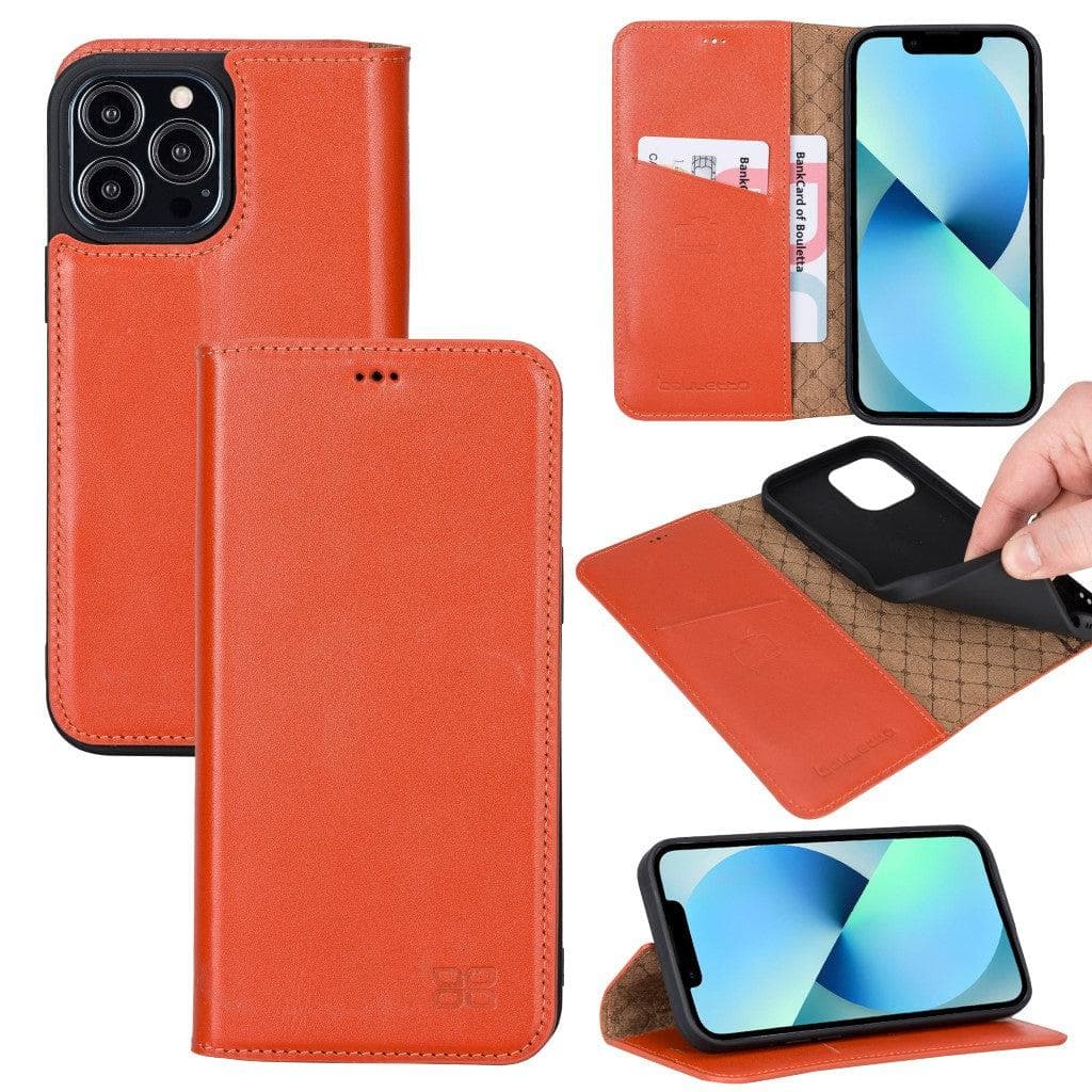 Brooks Leather Slim Wallet Case for Apple iPhone 13 Series