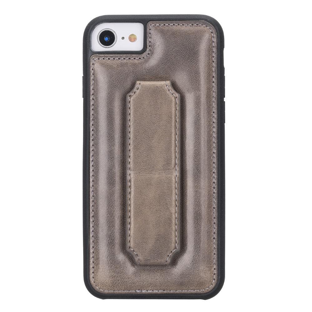 iPhone 7 series Leather back cover case with hand strap