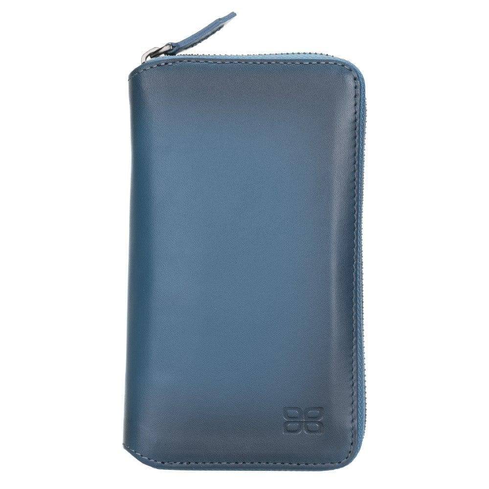 Detachable Leather Zipper Wallet Cases for Apple iPhone 12 Series