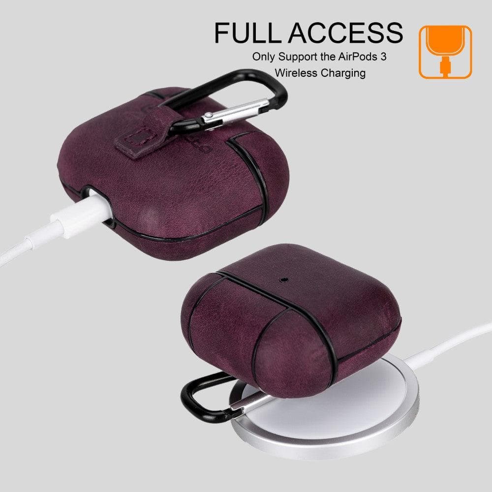 Juni Genuine Leather Cases for Apple AirPods 3rd Generation