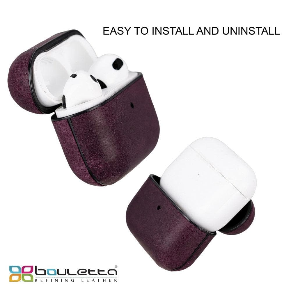 Juni Genuine Leather Cases for Apple AirPods 3rd Generation