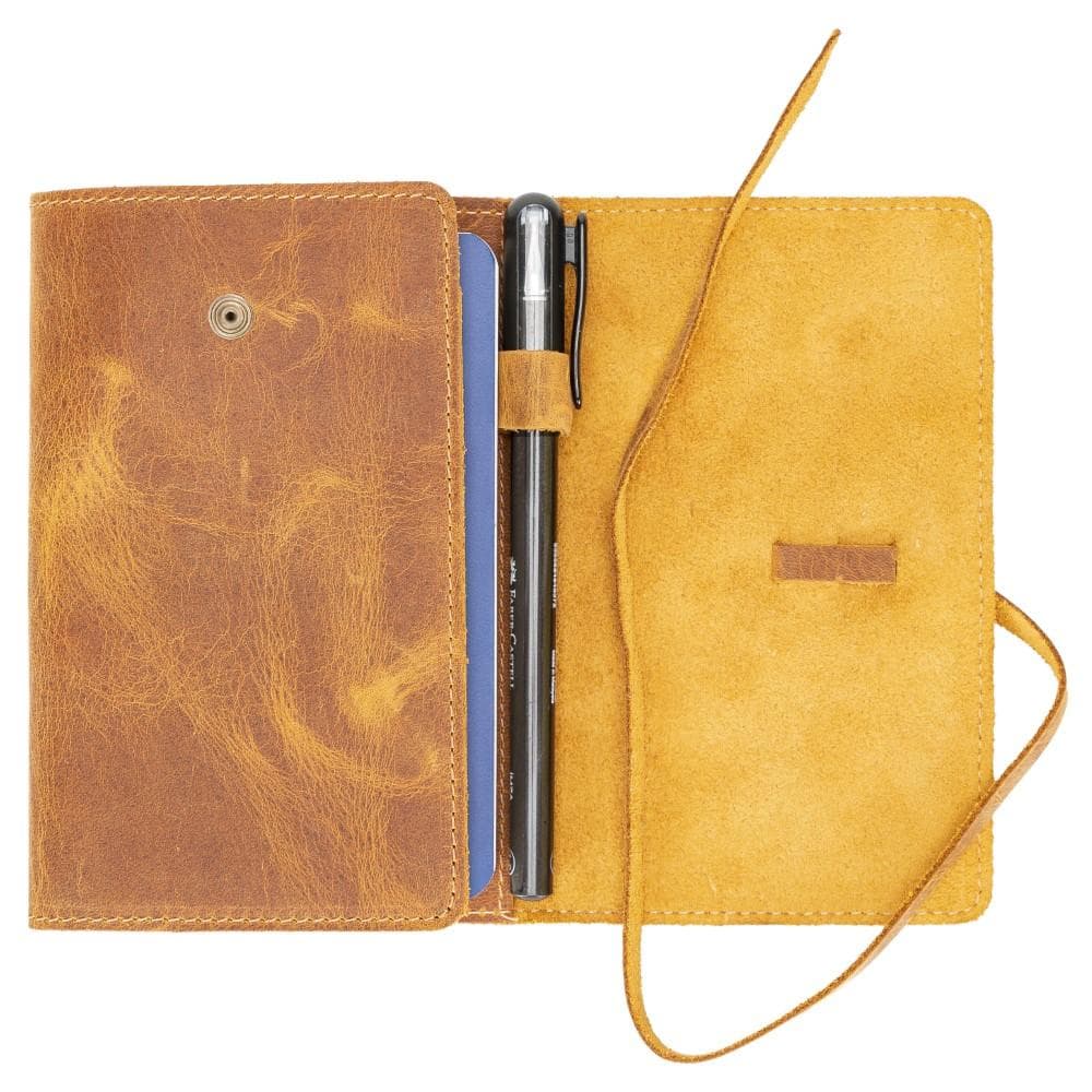 Nanny Luxury Genuine Leather Agenda Cover - S/M/L Sizes