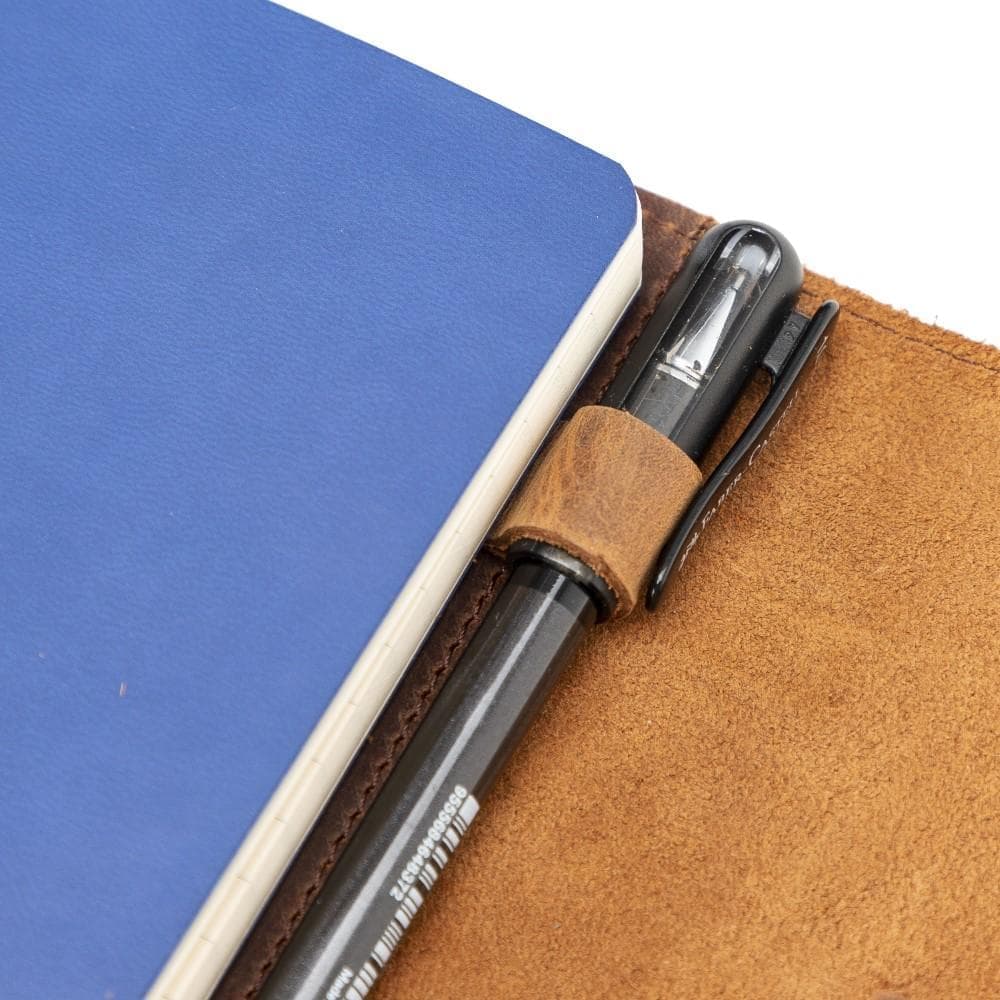 Nanny Luxury Genuine Leather Agenda Cover - S/M/L Sizes