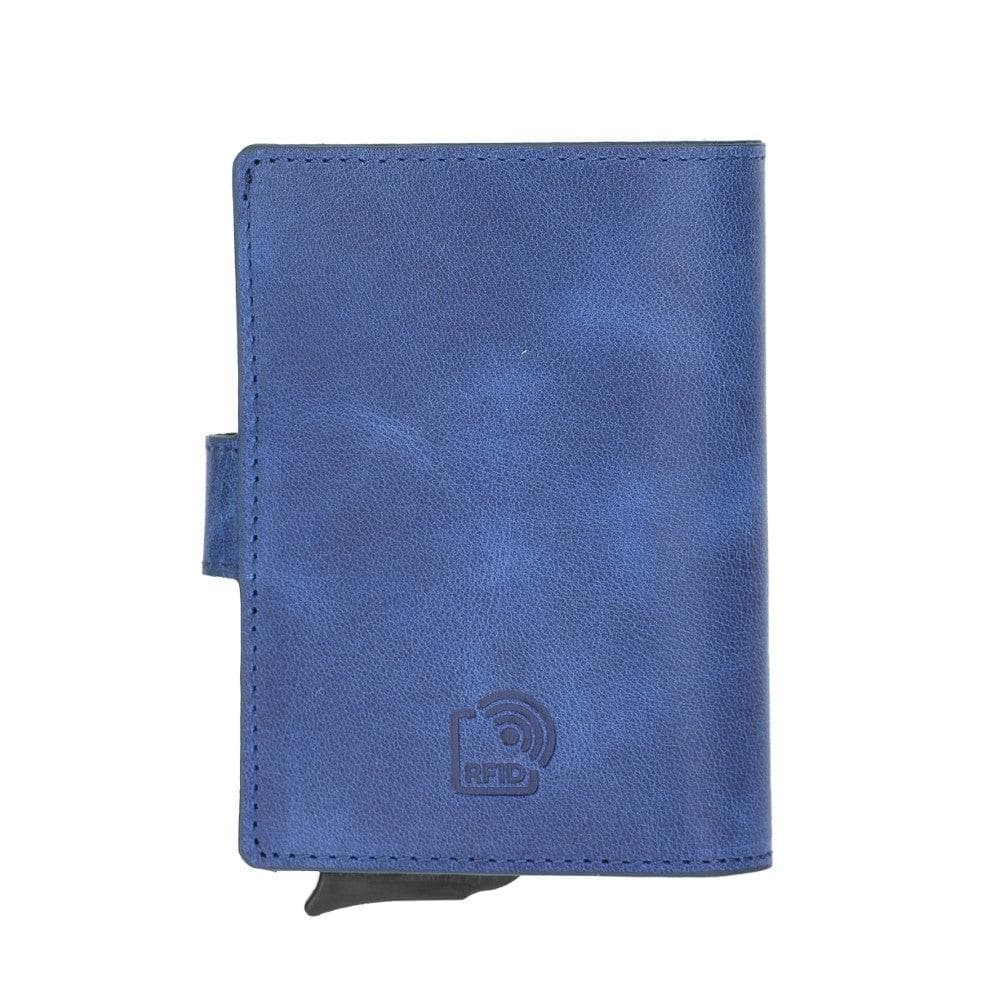 Palermo Zip Mechanical Leather Card Holder