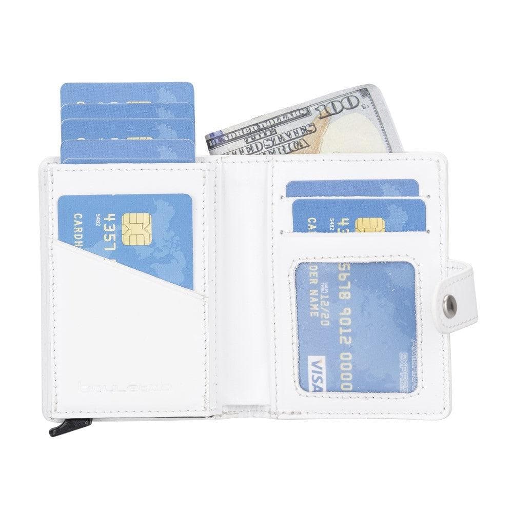 Palermo Zip Mechanical Leather Card Holder