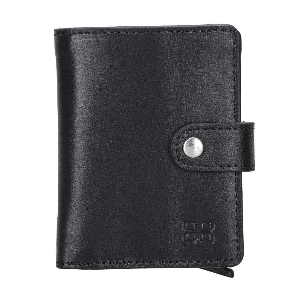 Palermo Zip Mechanical Leather Card Holder