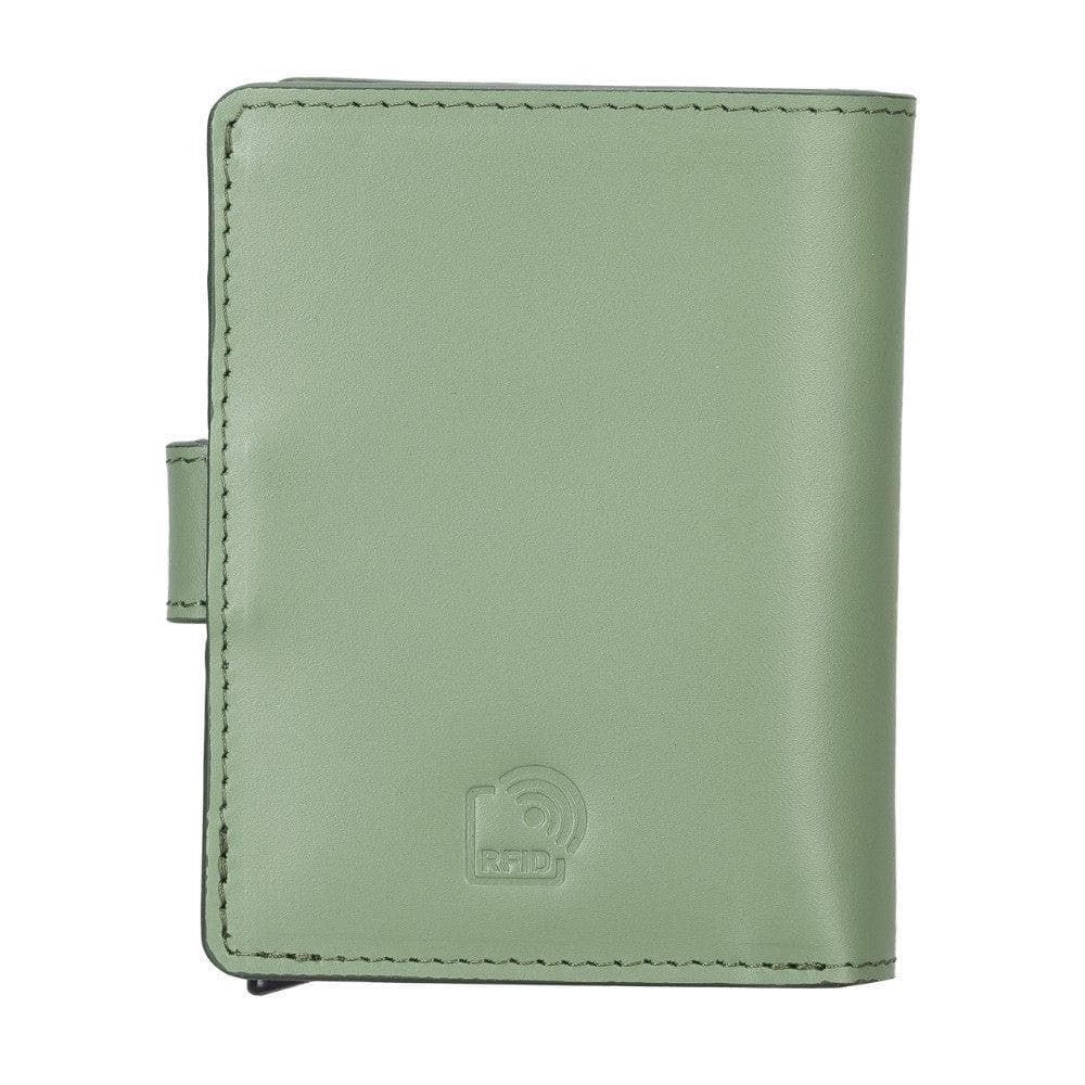 Palermo Zip Mechanical Leather Card Holder