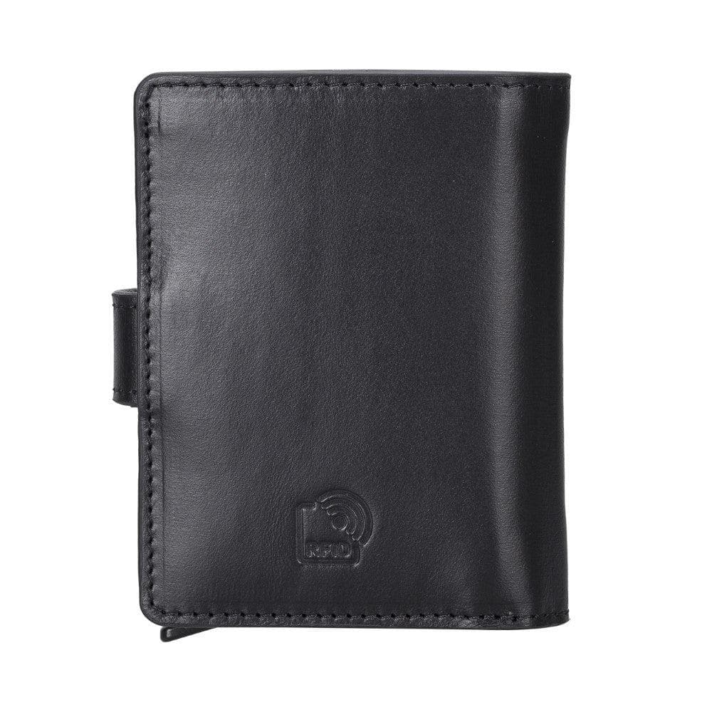 Palermo Zip Mechanical Leather Card Holder