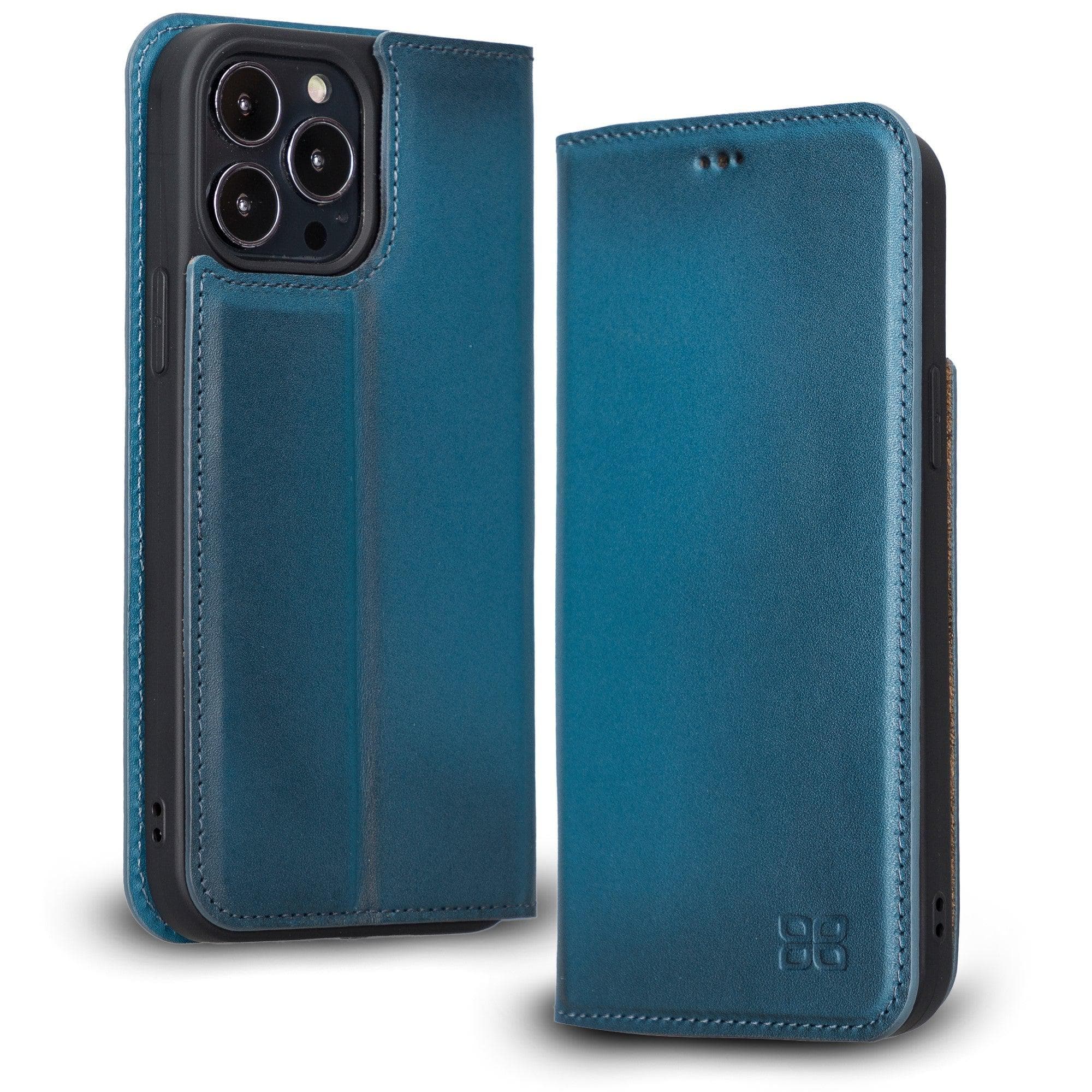 Brooks Leather Slim Wallet Case for Apple iPhone 13 Series