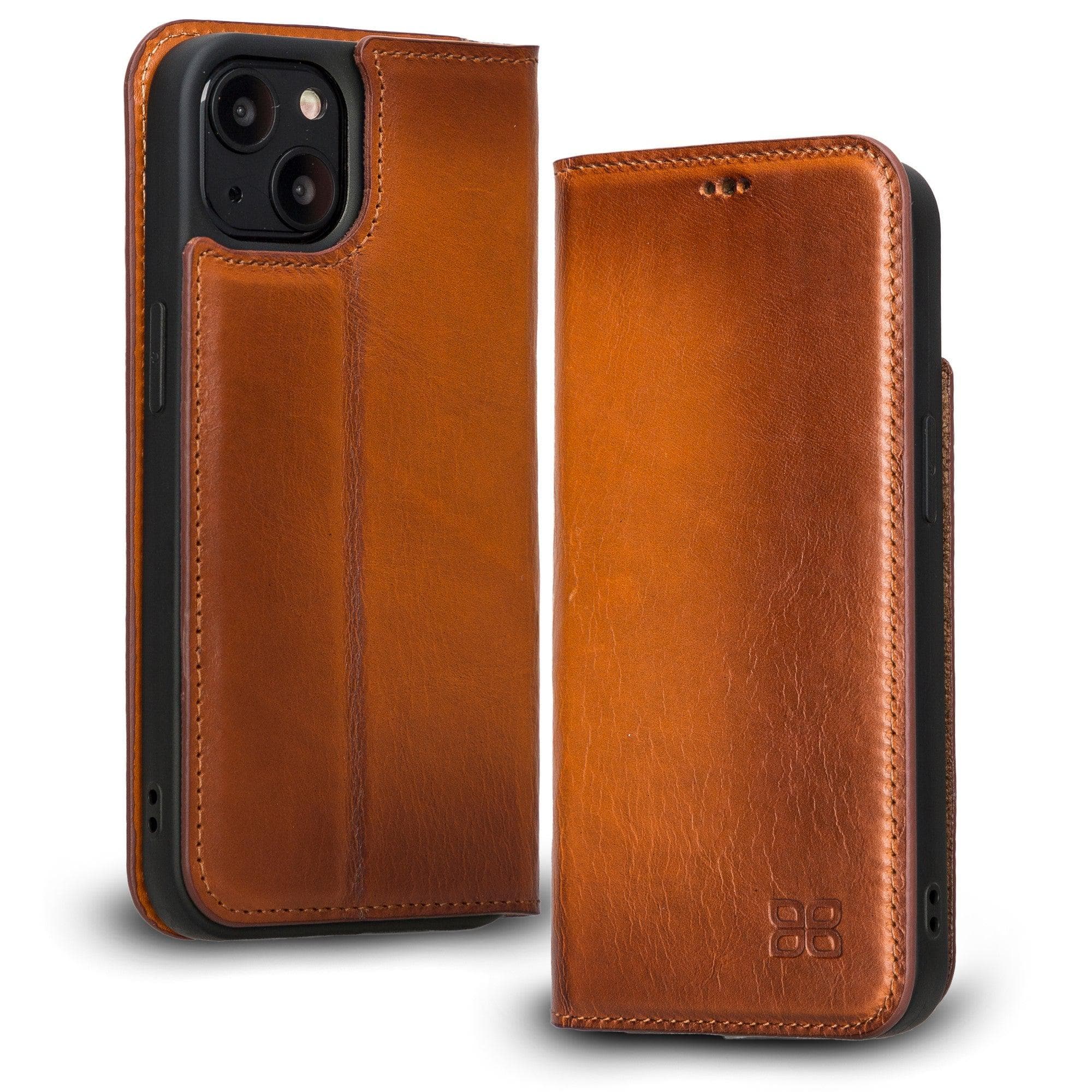 Brooks Leather Slim Wallet Case for Apple iPhone 13 Series